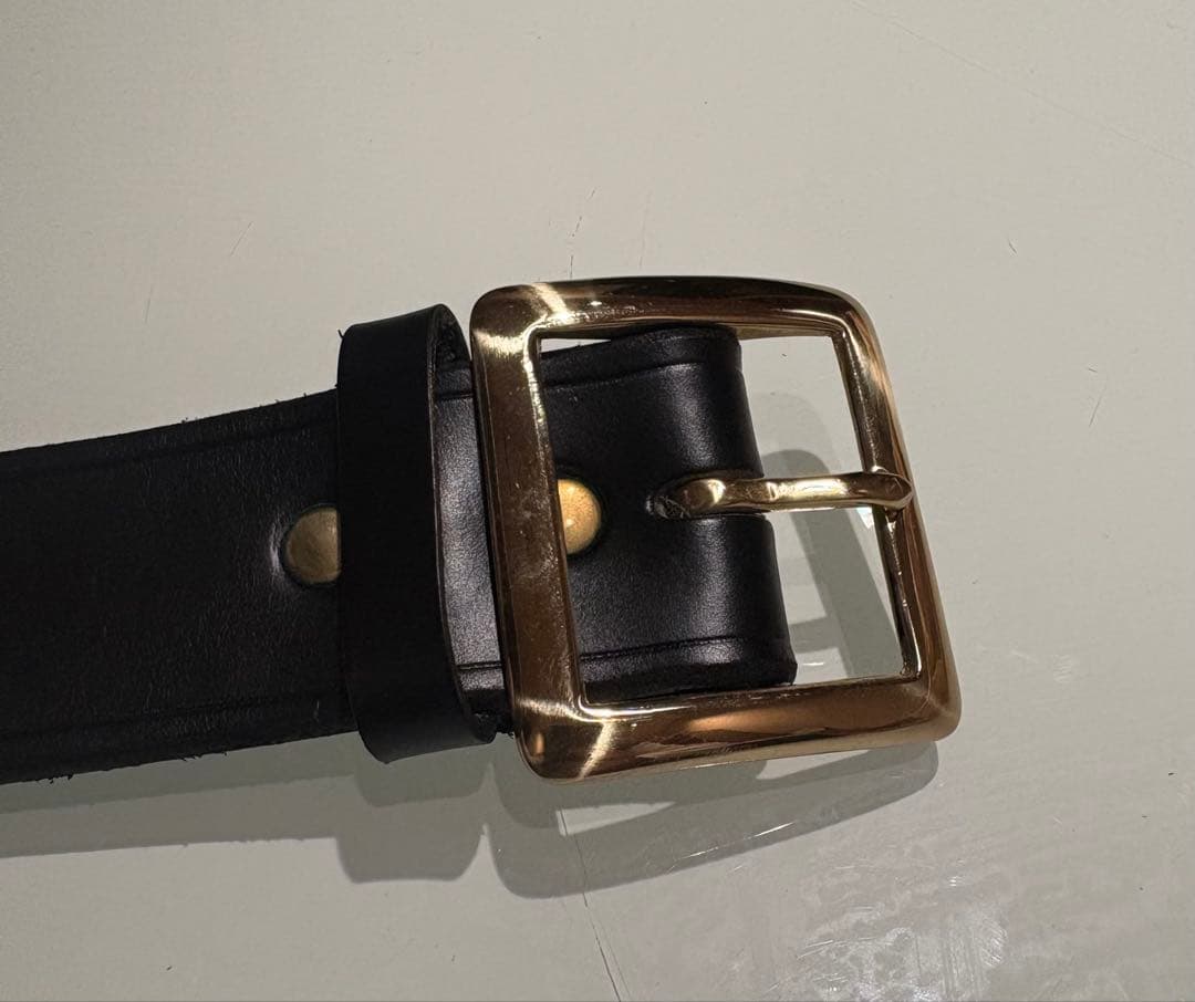 【デッド】 ソウルス（Solesu）レザーベルト☆ブラック☆アメリカ製☆W34