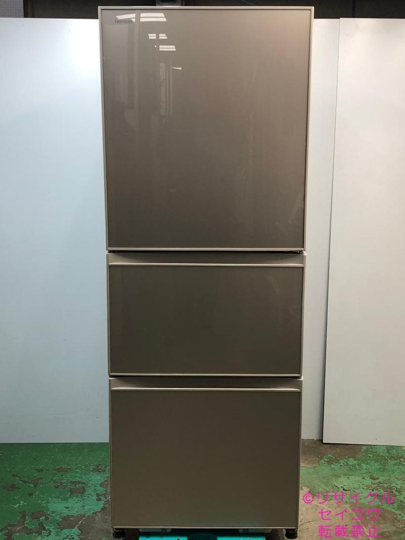 東芝 TOSHIBA 冷蔵庫 330L 17年式 2503031536