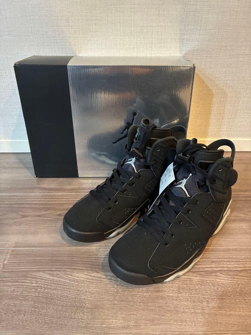 シューズ(男性用) AIR JORDAN 6 RETRO llic Silver 27.0