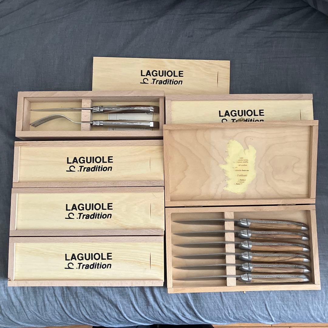 Laguiole カトラリーセット いちごいちえ様せんよう