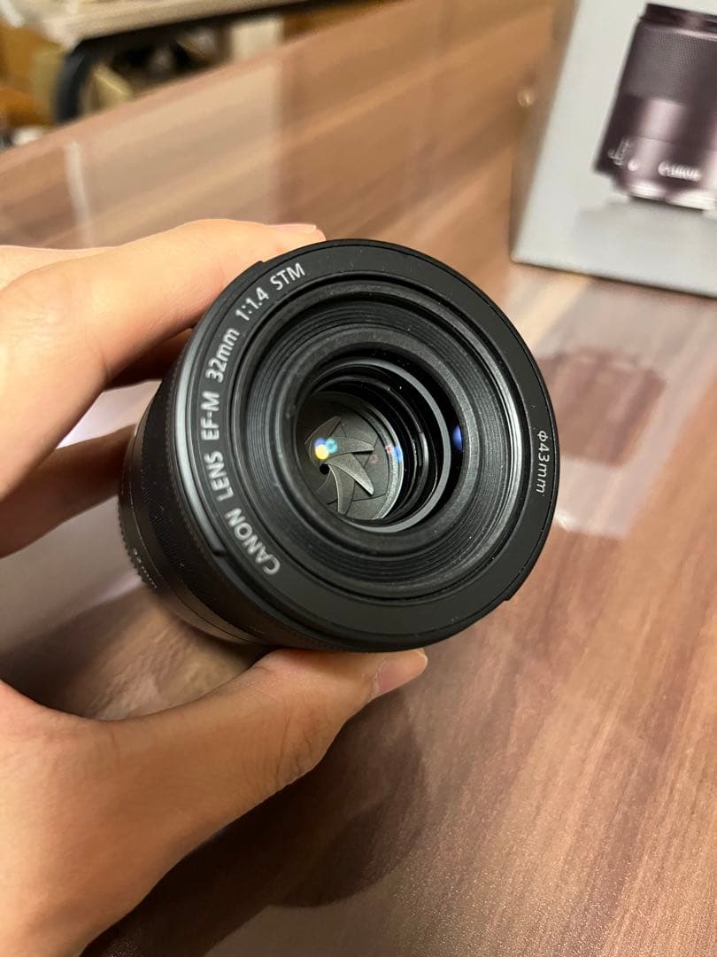 キャノンカメラレンズ EF-M32mm F1.4 STM キヤノンEF-M