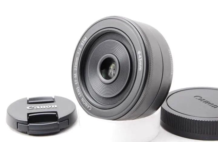 ★絶妙のボケ味を堪能♪★Canon  EF-M 22mm STM 単焦点レンズ