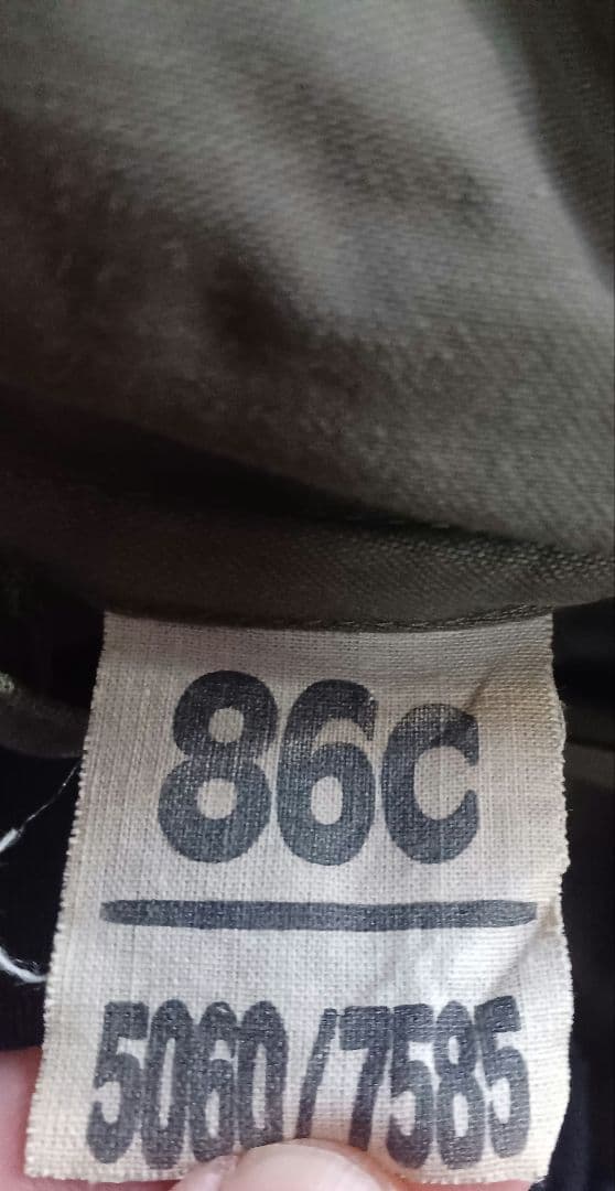 フランス軍 M64 86c ミリタリーコート ライナー付きモッズコート 仏軍実物