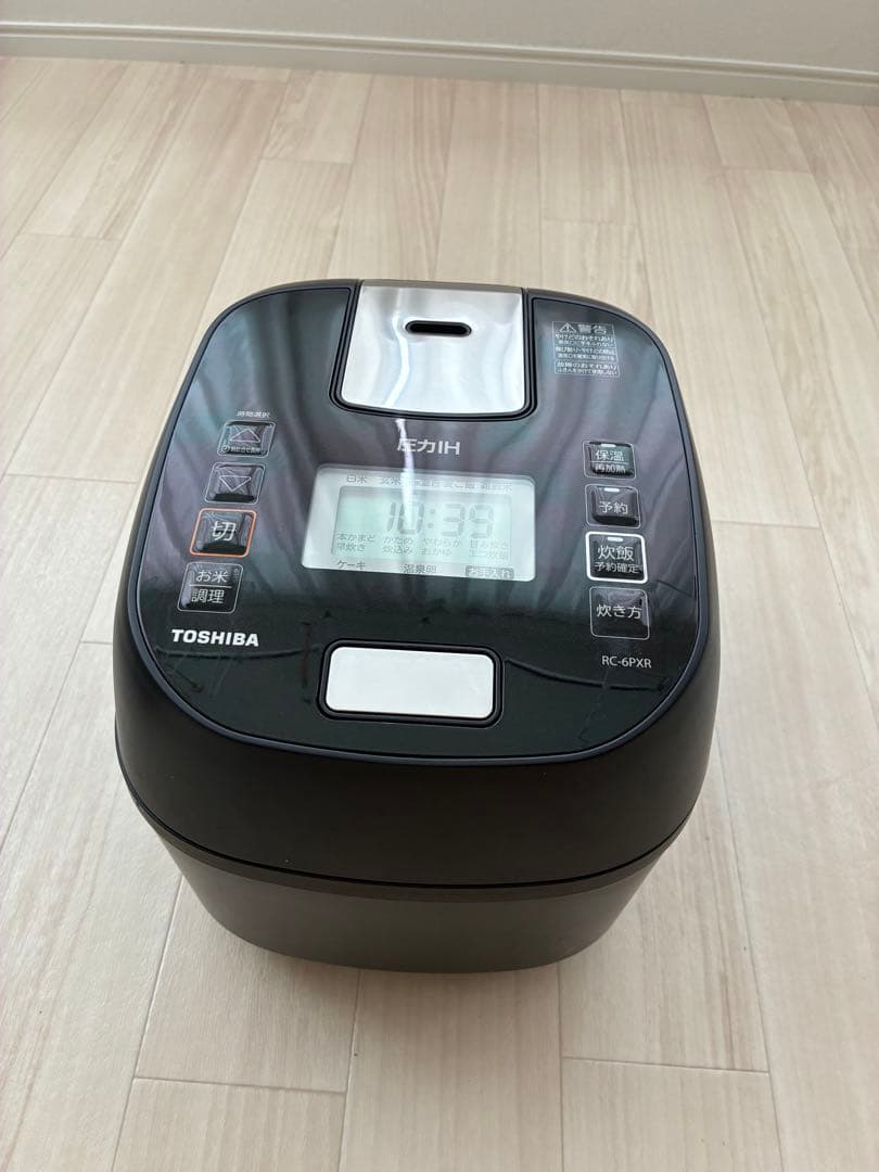 TOSHIBA 圧力IHジャー炊飯器 3.5合 RC-6PXR『2023年製』