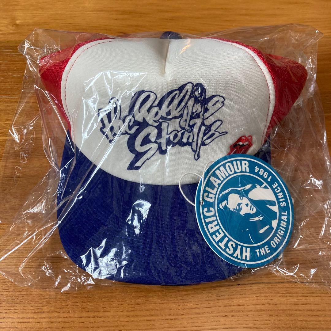ヒステリックグラマー ストーンズコラボ メッシュキャップ