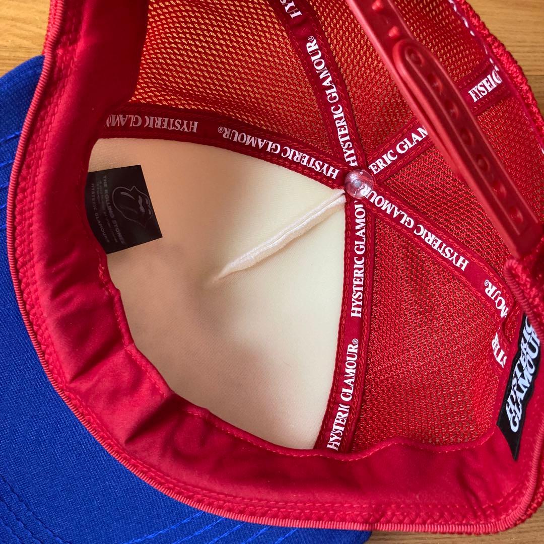 ヒステリックグラマー ストーンズコラボ メッシュキャップ