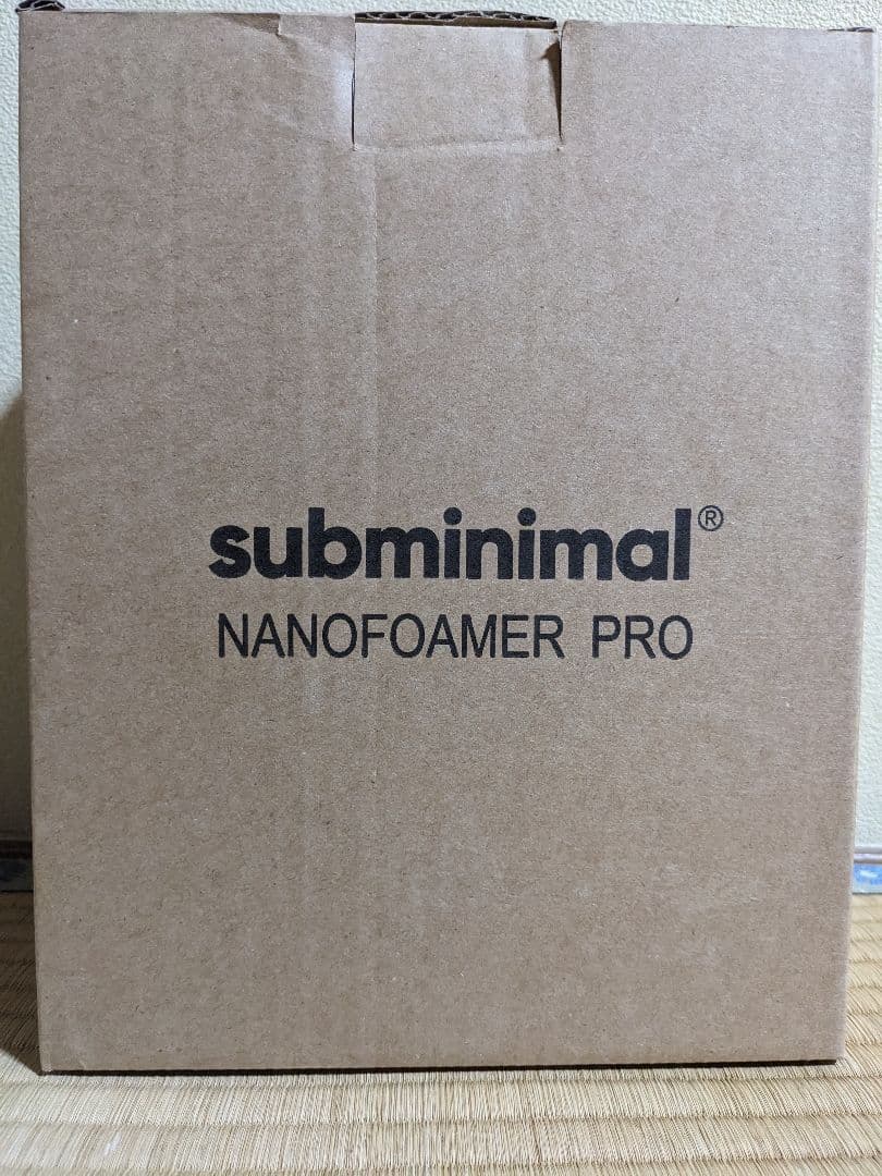 【未開封】 Nanofoamer pro subminal