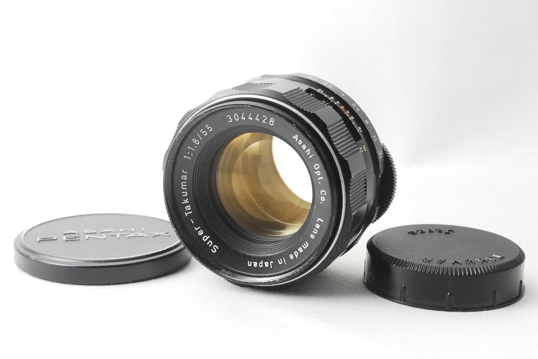 ペンタックス SUPER TAKUMAR 55mm F1.8 M42