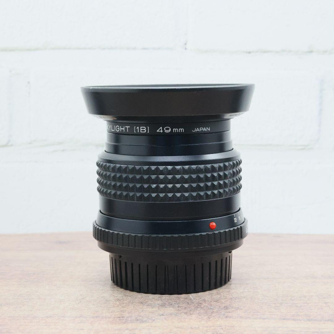 MINOLTA MD W.ROKKOR 28mm F2.8 後期型 【光学美品】