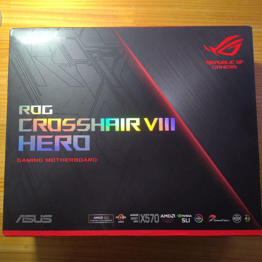 ASUS ROG CROSSHAIR VIII HERO マザーボード