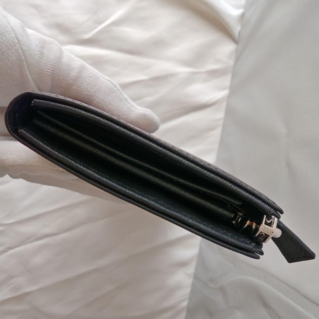極美品　ポーター カレント ロングウォレット 052-02210　ブラック
