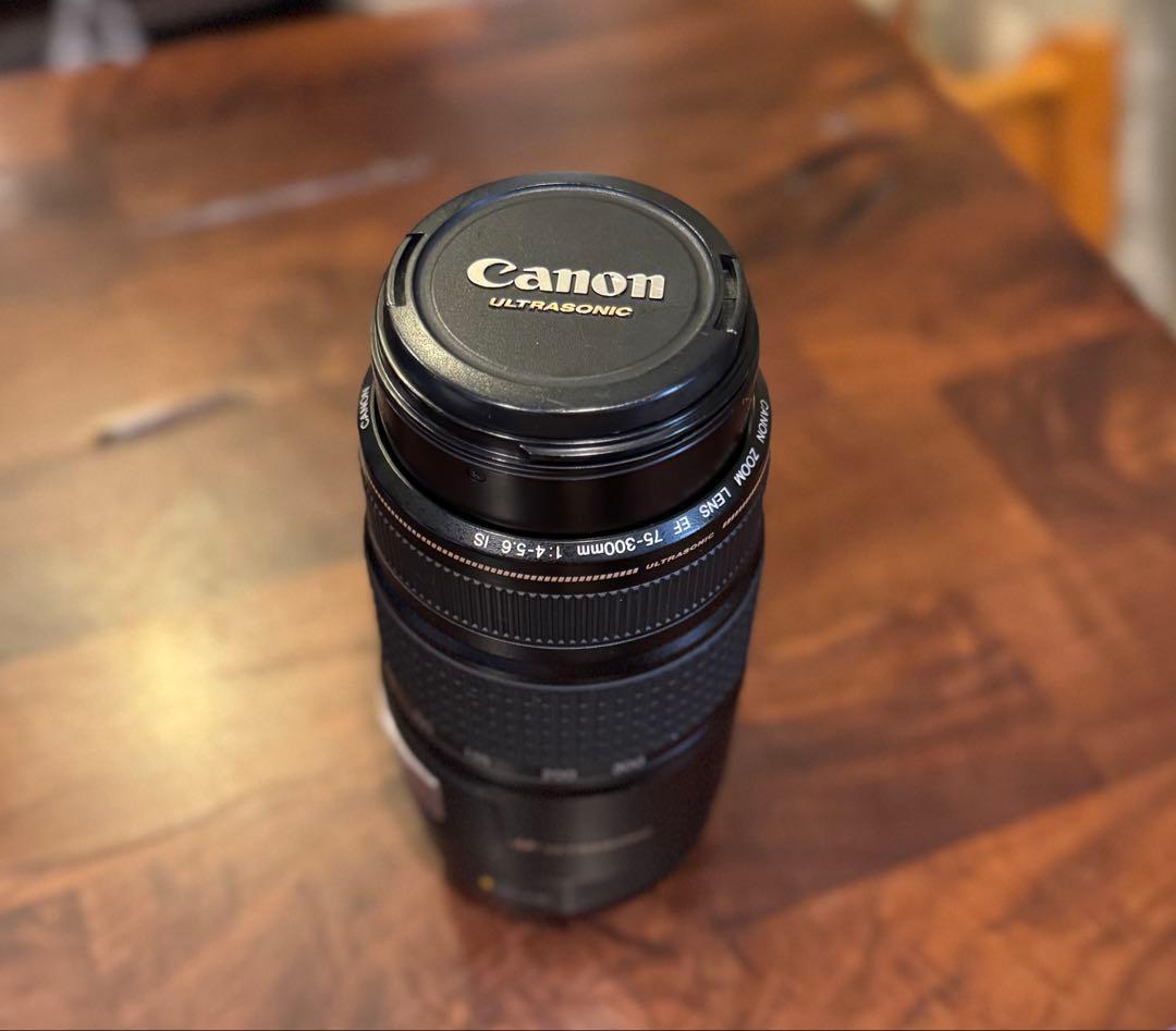 望遠レンズ Canon EF 75-300mm F 4-5.6 II USM