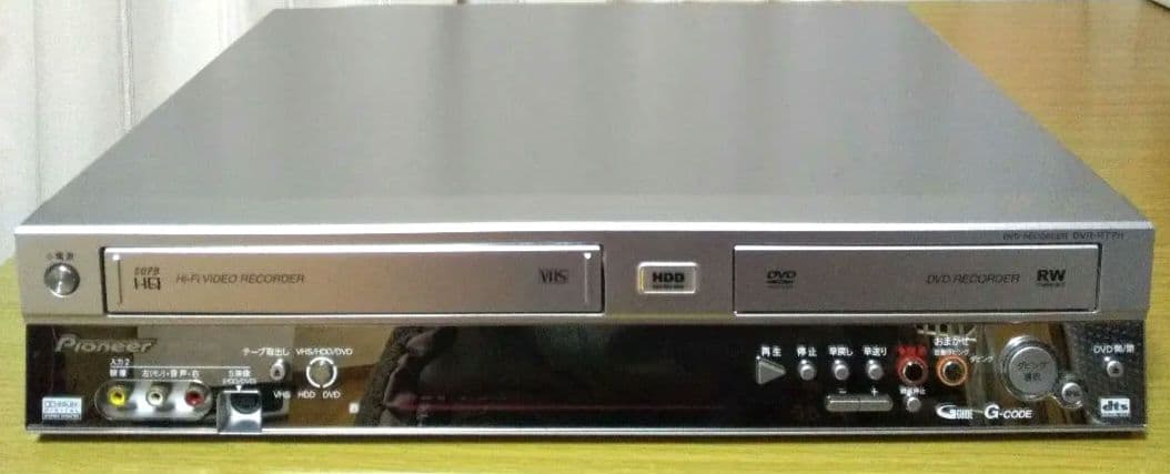 s*n様 Pioneer DVDレコーダー DVR-RT7H 05年製 VHS