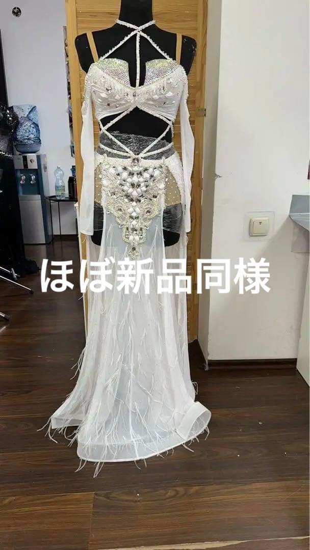 amiraDesign 白　ベリーダンス衣装