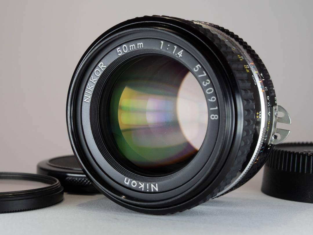 Nikon ニコン Ai-s Nikkor 50mm f1.4 単焦点 レンズ