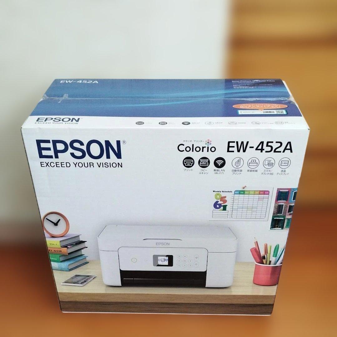 新品保証付 エプソン カラリオ EW-452A インクジェット複合機