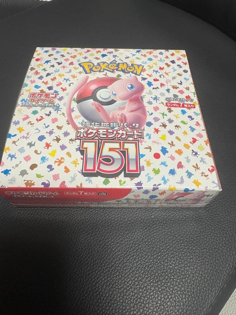 ポケモンカードゲーム151 未開封BOX シュリンク付き