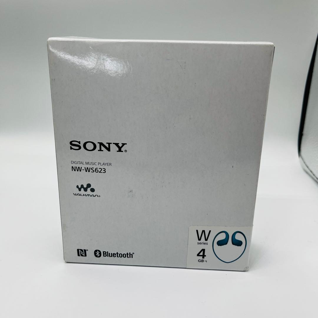 新品未使用　ソニー　ヘッドホン一体型ウォークマンNW-WS623 L ブルー