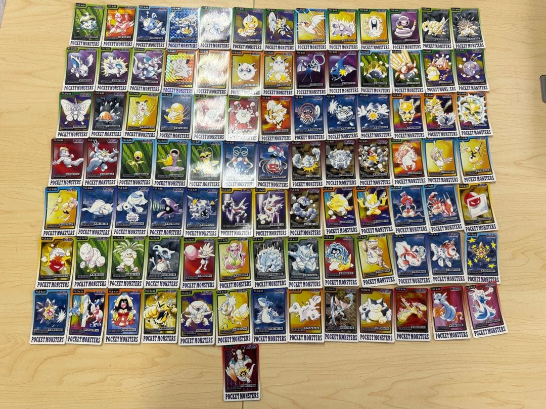 美品　ポケモンカード　バンダイ　カードダス　92枚　被りなし　ポケモンカードダス