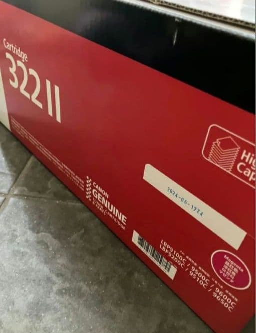 Canon トナーカートリッジ 322 II 新品　マゼンタ