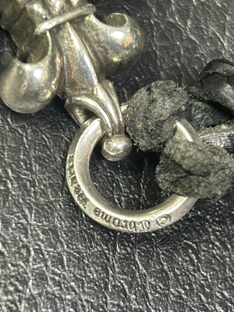 クロムハーツ chrome hearts BSフレア レザーブレード ネックレス
