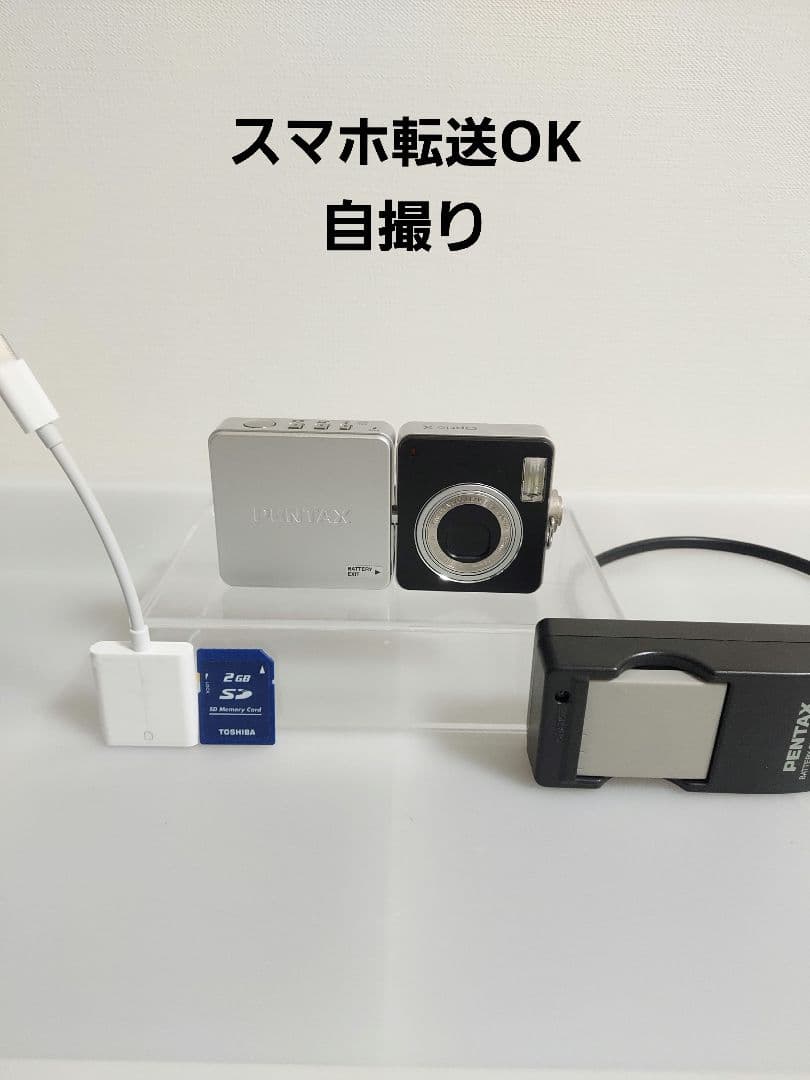 美品　ペンタックス PENTAX Optio X スマホ転送　自撮り