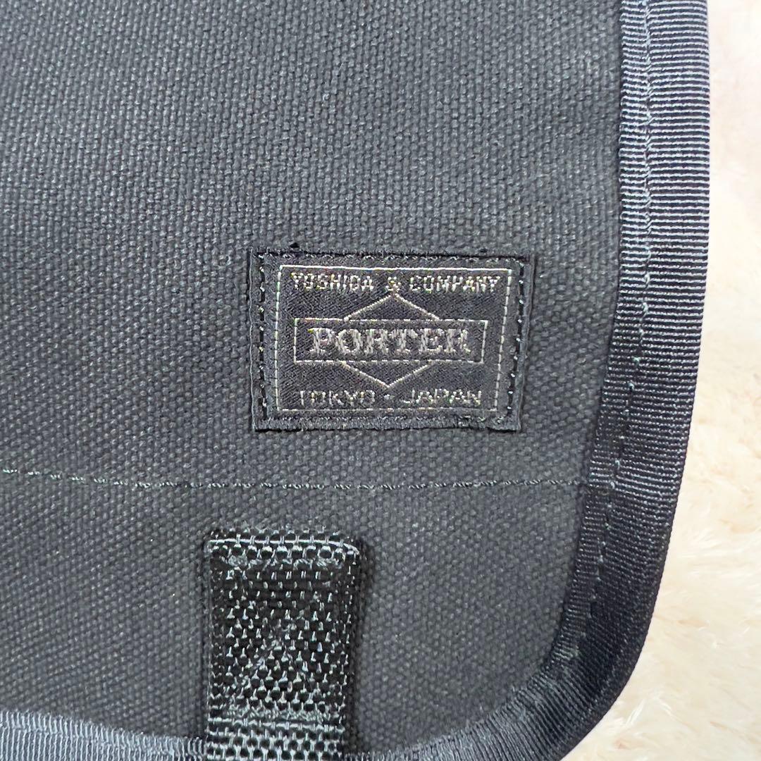 PORTER ポーター　メッセンジャーバッグ　カメラバッグ　ブラック