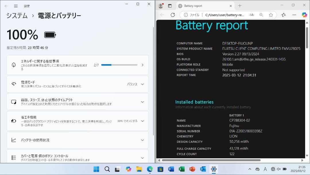 8380 富士通ノートパソコン本体 Windows11 オフィス付 simフリー
