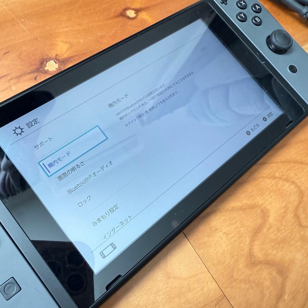 Ｎ*Ｙ様 【箱付き】Nintendo Switch 本体 グレー スイッチ 任天