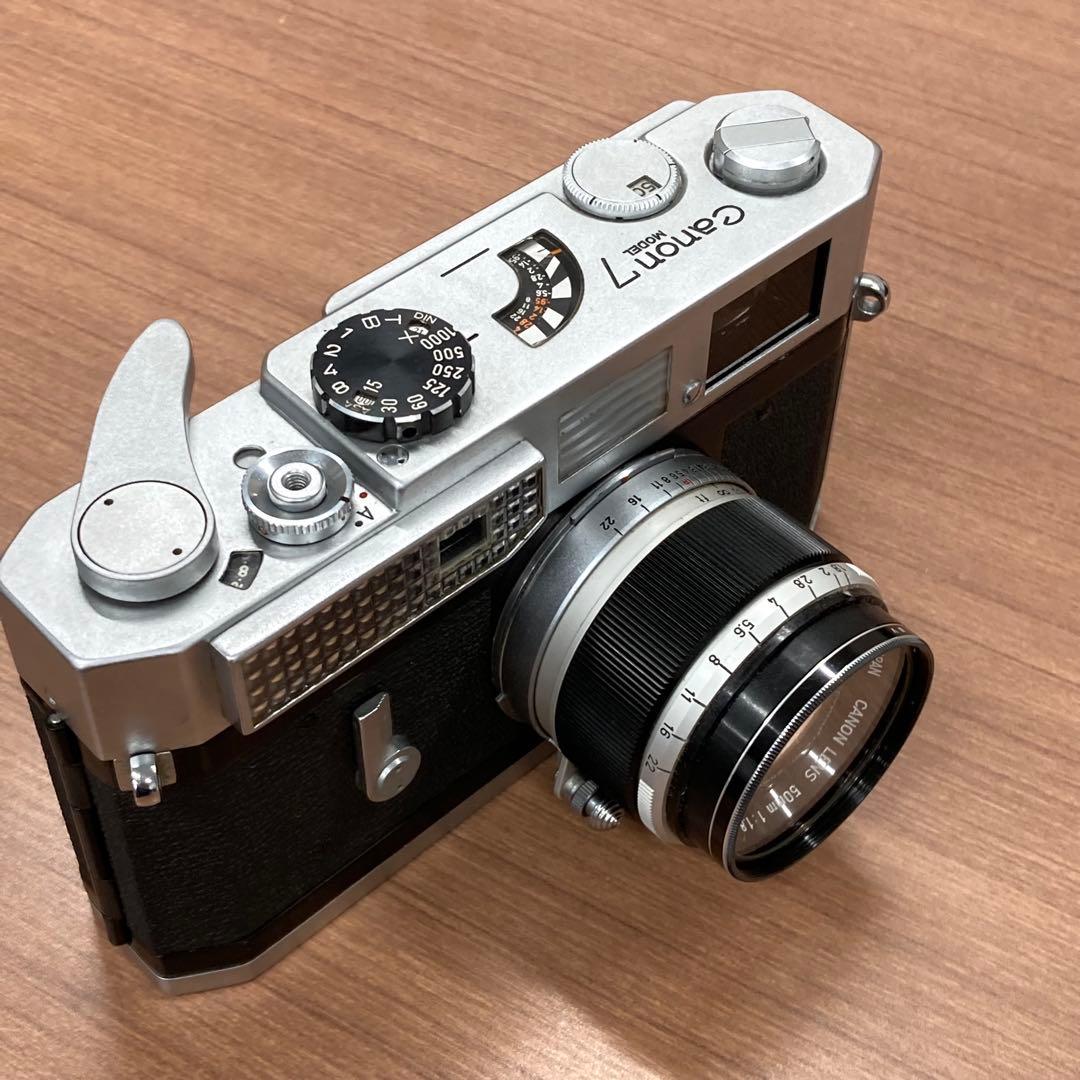 C⚫︎ Canon MODEL 7 LENS 50mm 1:1.8