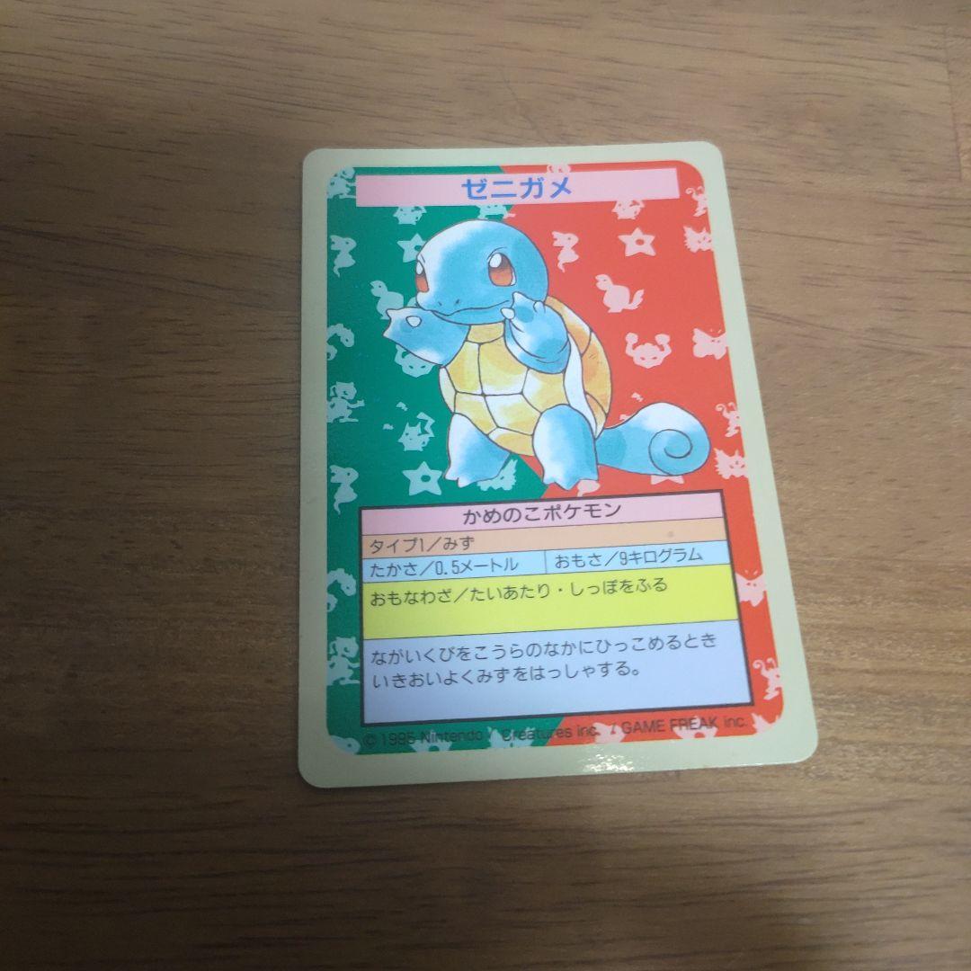 ゼニガメ トップサン　初期ナンバーなし