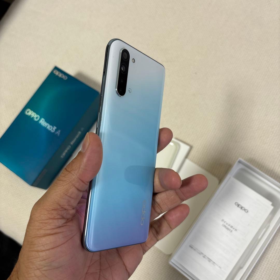 OPPO Reno 3 A sim freeグラデーションブルー 本体