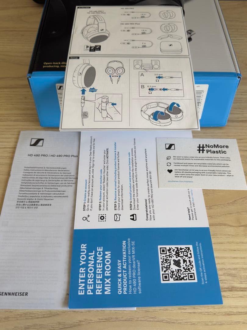 超美品 SENNHEISER HD490PRO