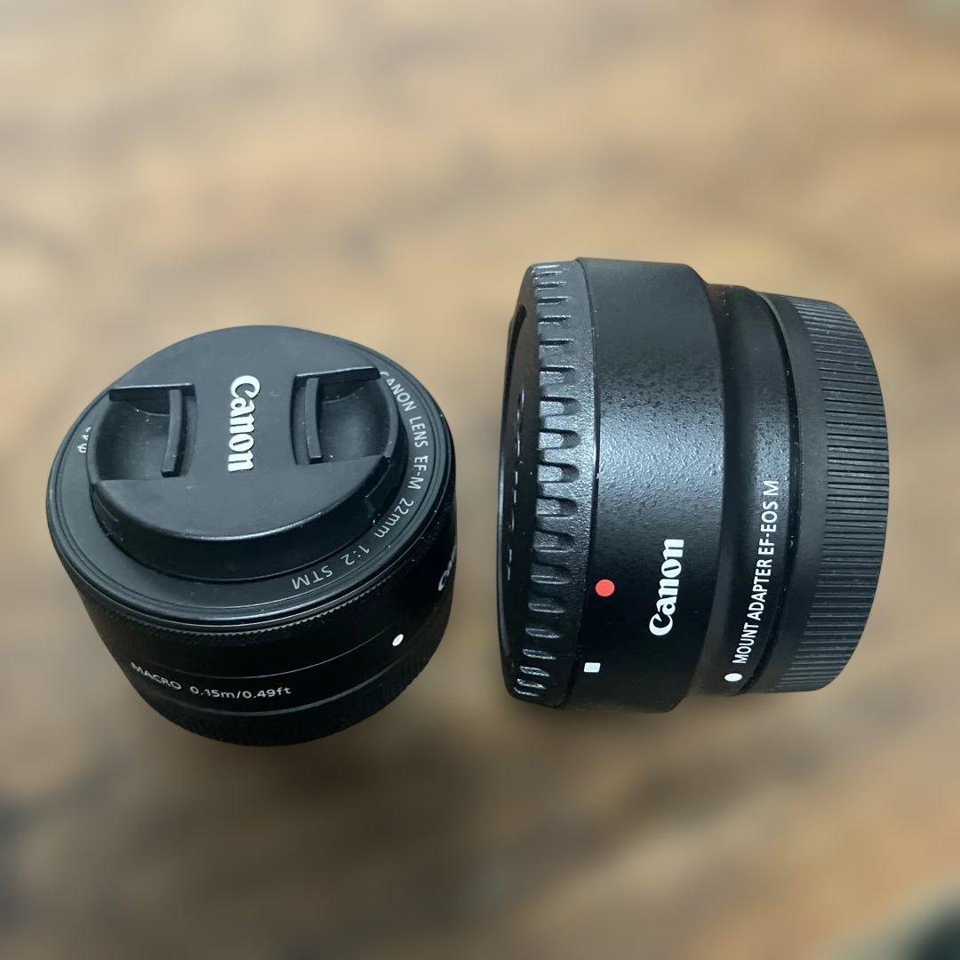 Canon EF-M 22mm f/2 STM EF-EOS M アダプター