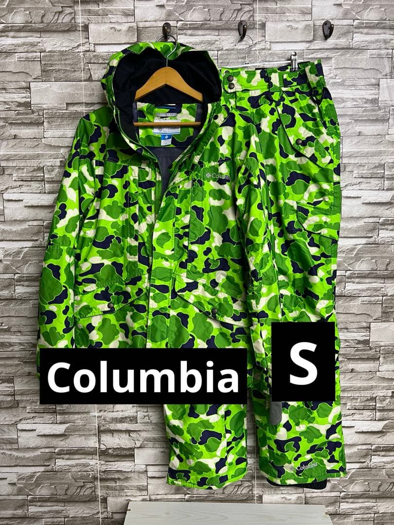 ひ*ん様 コロンビア ウェア スノーボードウェア S セットアップ カ