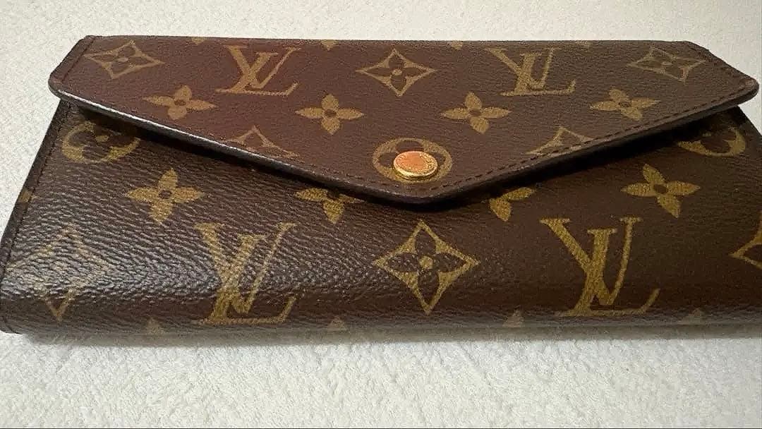値下げ 画像追加 ルイヴィトン ポルトフォイユサラ モノグラム M605