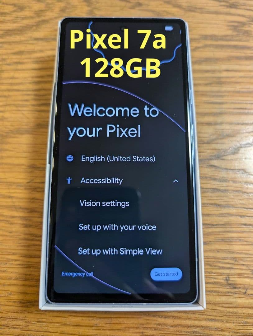Google Pixel 7a sea 128GB バッテリー交換済み＋オマケ