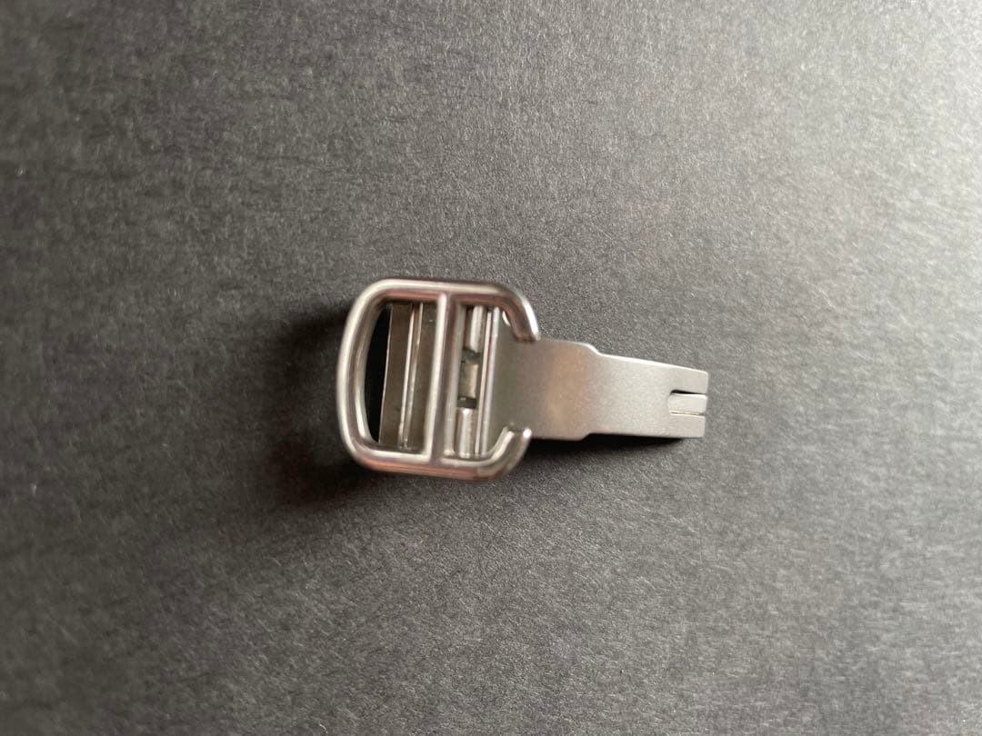 カルティエ　Dバックル　純正　ステンレス　14mm用