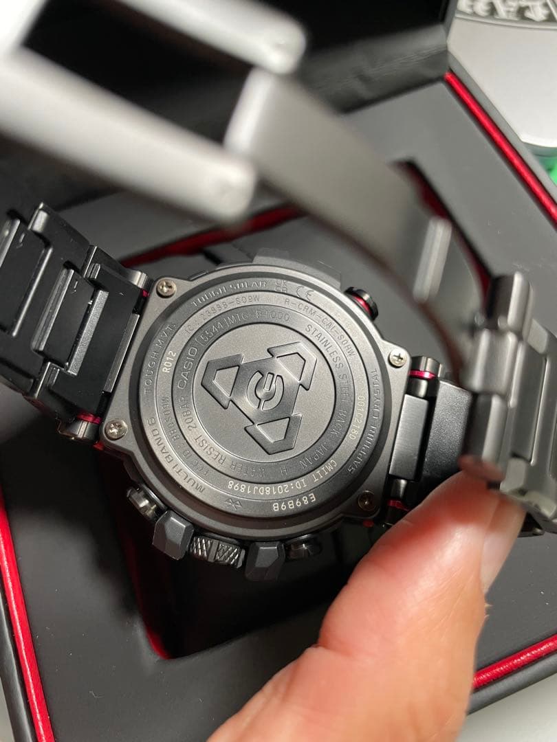 美品 動作済 GSHOCK MTG-B1000B-1AJF