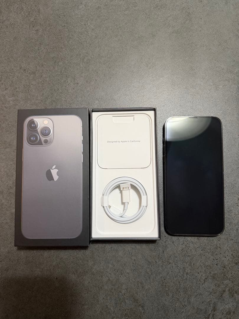 iPhone13 ProMax 512GB グラファイト　箱あり