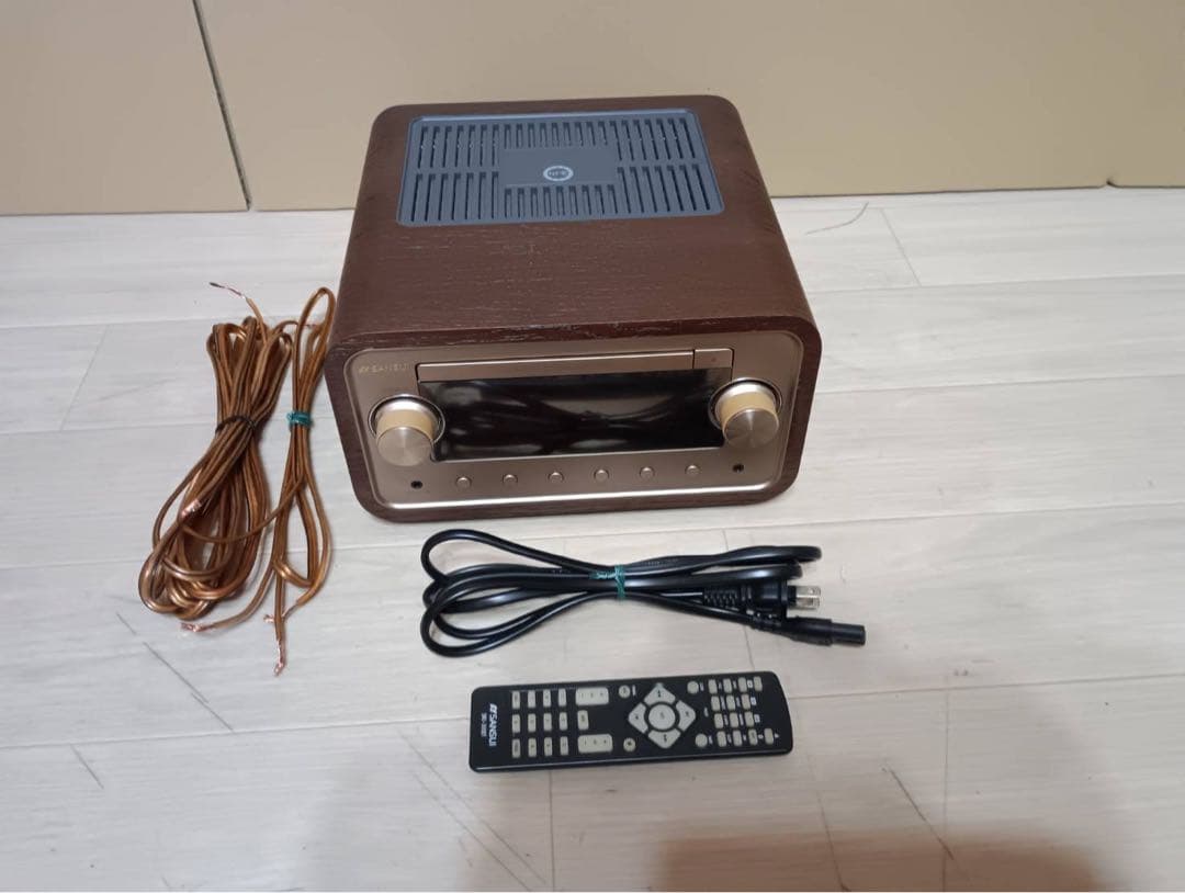 専用SANSUI 真空管ハイブリッドCDステレオシステム SMC-300BT