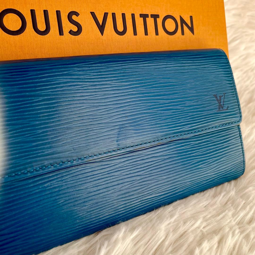 美品✨ルイ ヴィトン エピ ポシェットポルトモネクレディ レザー 財布