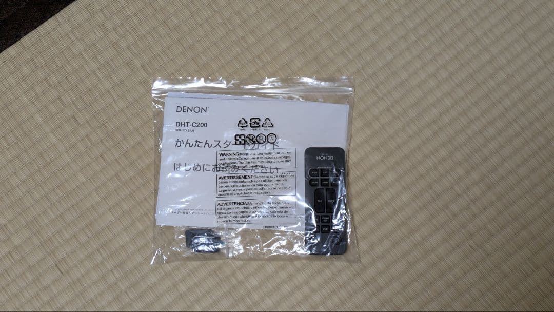 リモコン付■DENON Bluetooth スピーカーDHT-C200