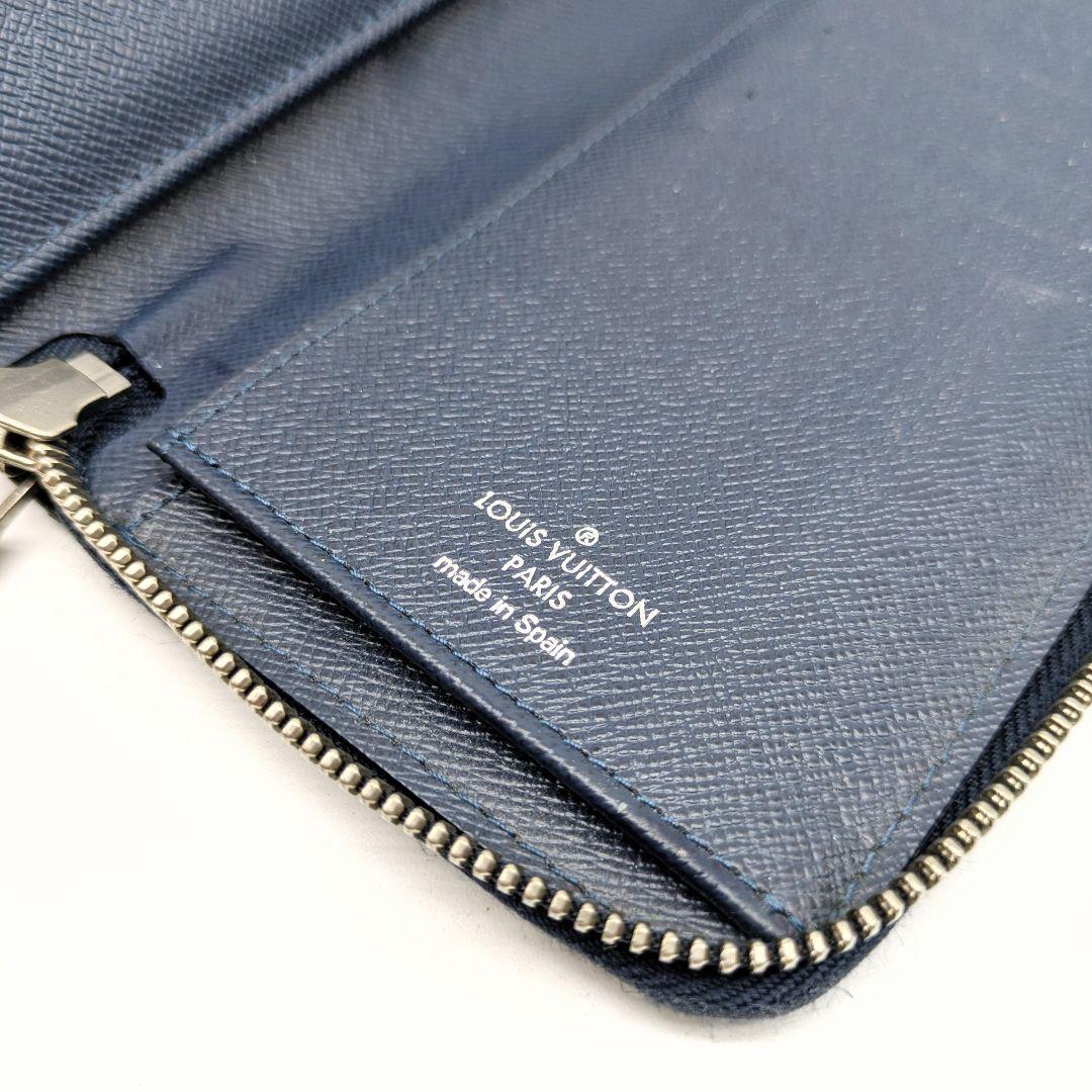 【希少カラー】ルイヴィトン ヴェルティカル ジッピー タイガ 長財布 バイカラー