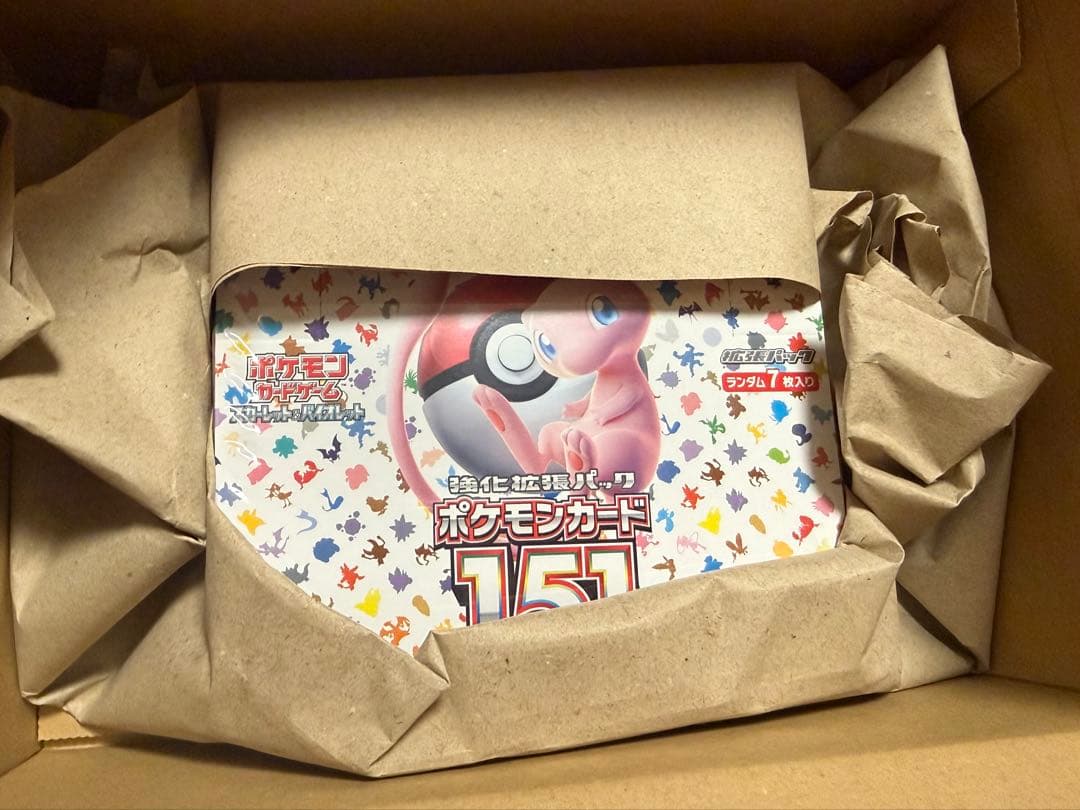 スカーレット＆バイオレット強化拡張パック ポケモンカード151 BOX