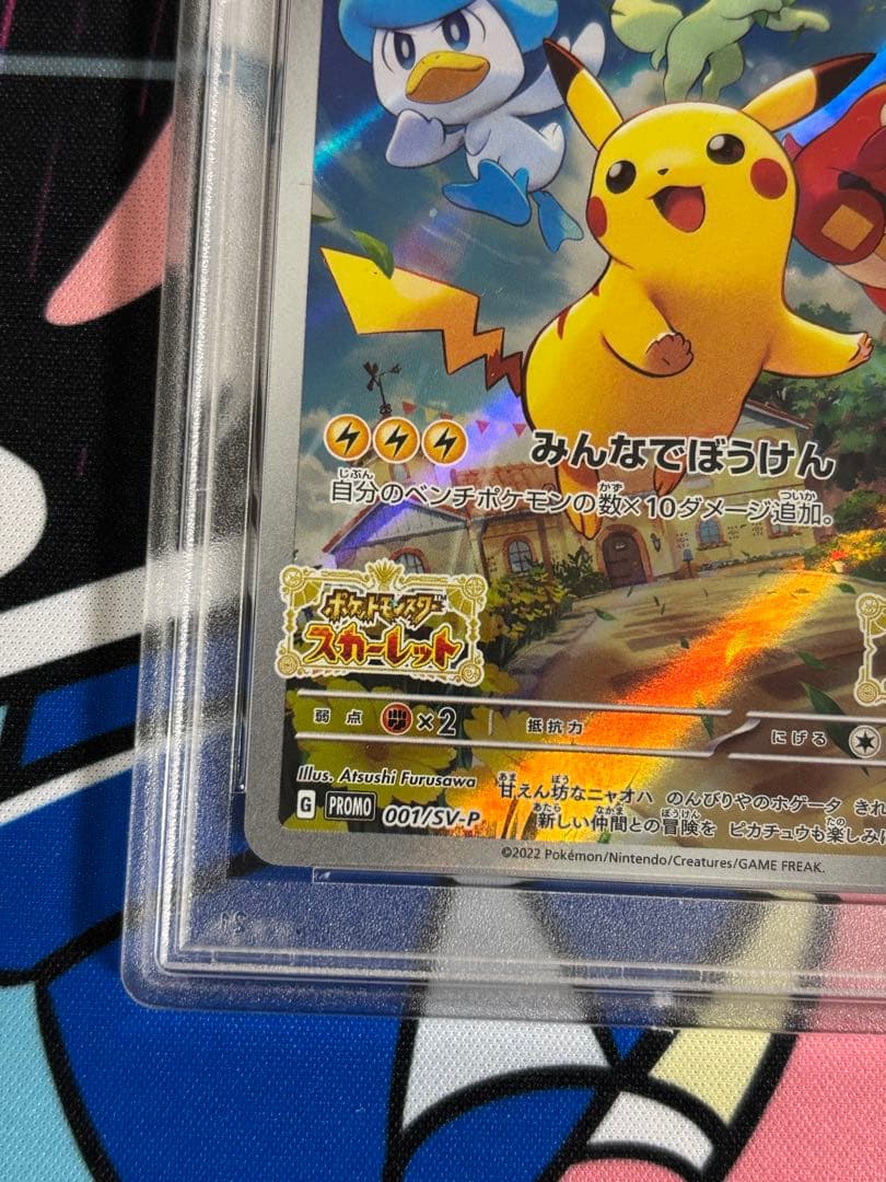 ピカチュウ SV プロモ psa10
