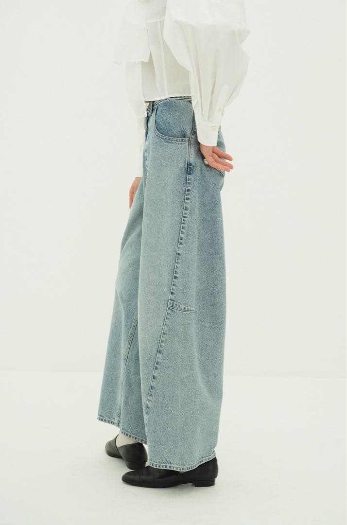 CLANE COCOON BULKY DENIM PANTS サイズ0