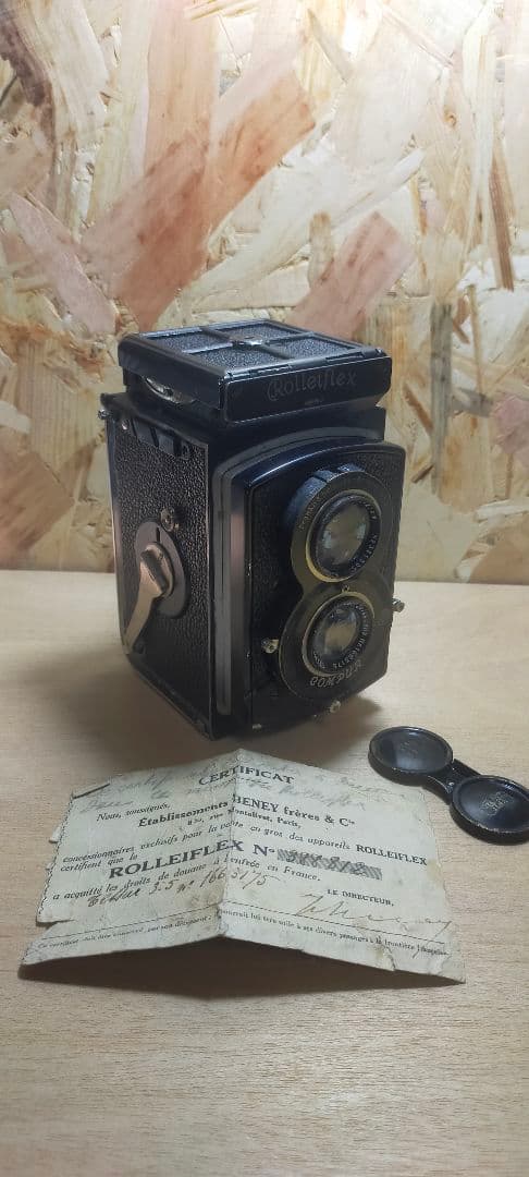 Rollei Rolleiflex 新品発売当初の保証書