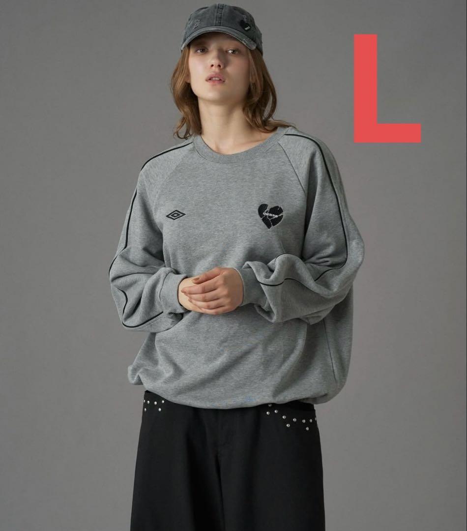 【 UMBRO×ONCILY 】パイピングドローコードスウェット