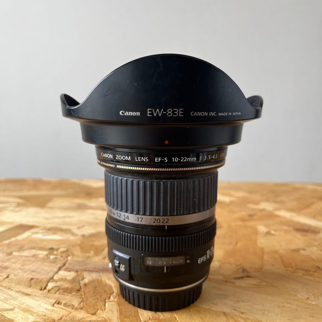 Canon EF-S 10-22mm f/3.5-4.5 レンズ